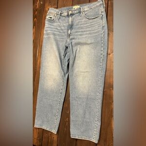 Madewell Women's Straight Leg Jeans - Light Blue
